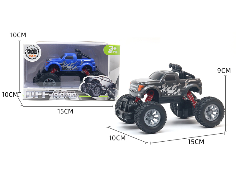 Pull Back Pickup Fire Dragon Car