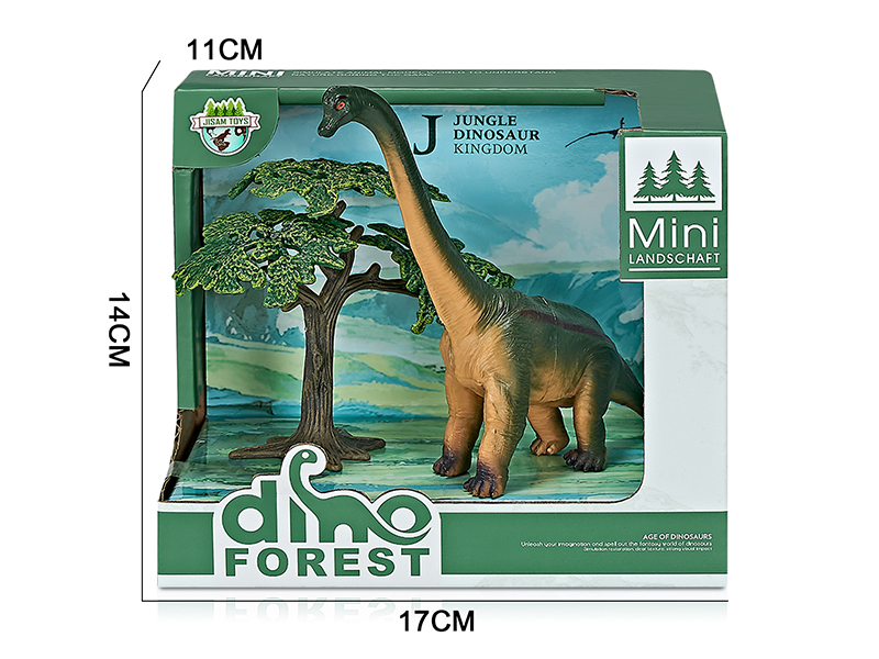 Forest Dinosaur Model Scene Toys(Brachiosaurus)