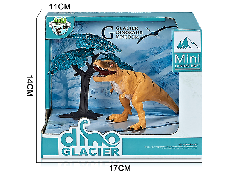 Glacier Dinosaur Model Scene Toys(Tyrannosaurus Rex)