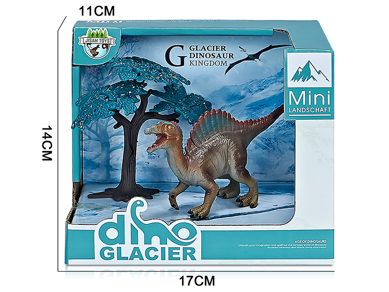 Glacier Dinosaur Model Scene Toys(Spinosaurus)