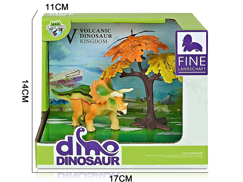 Dinosaur Model Scene Toys(Triceratops)