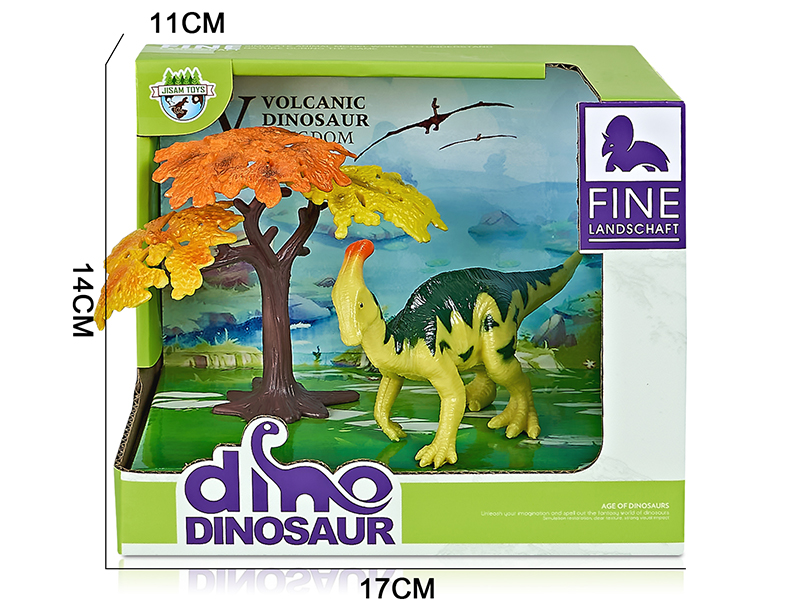 Dinosaur Model Scene Toys(Parashosaurus)