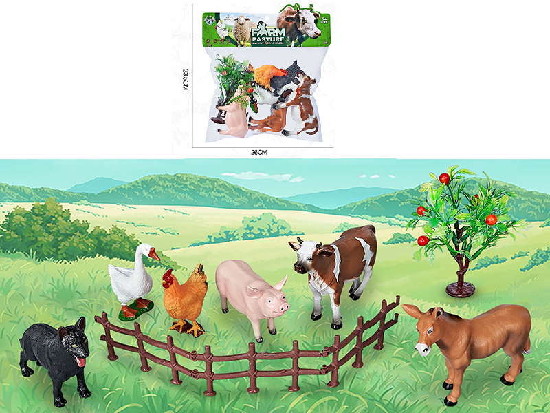 Farm Animals Set(6 Animals)