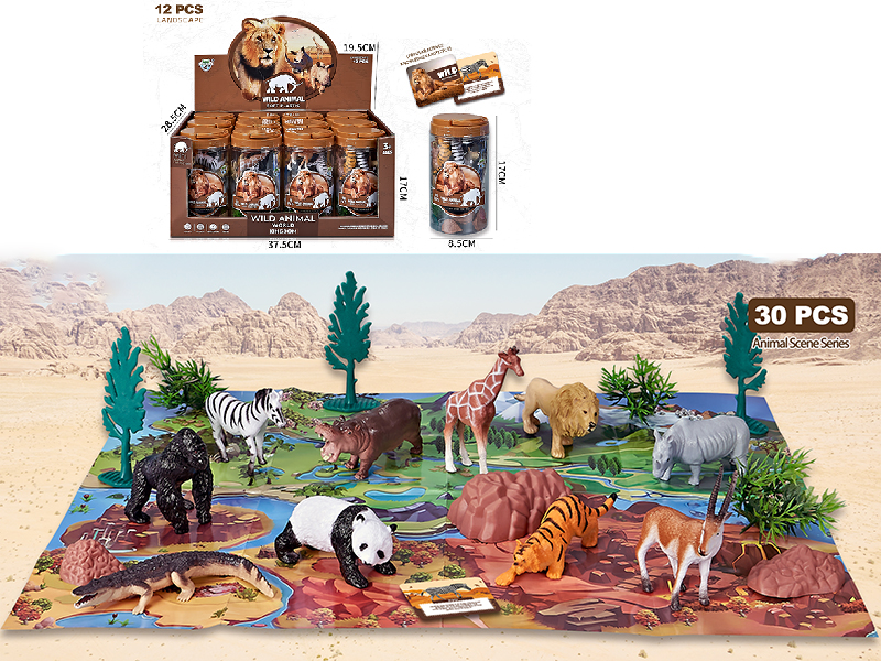 Animal Scene Series(12PCS)