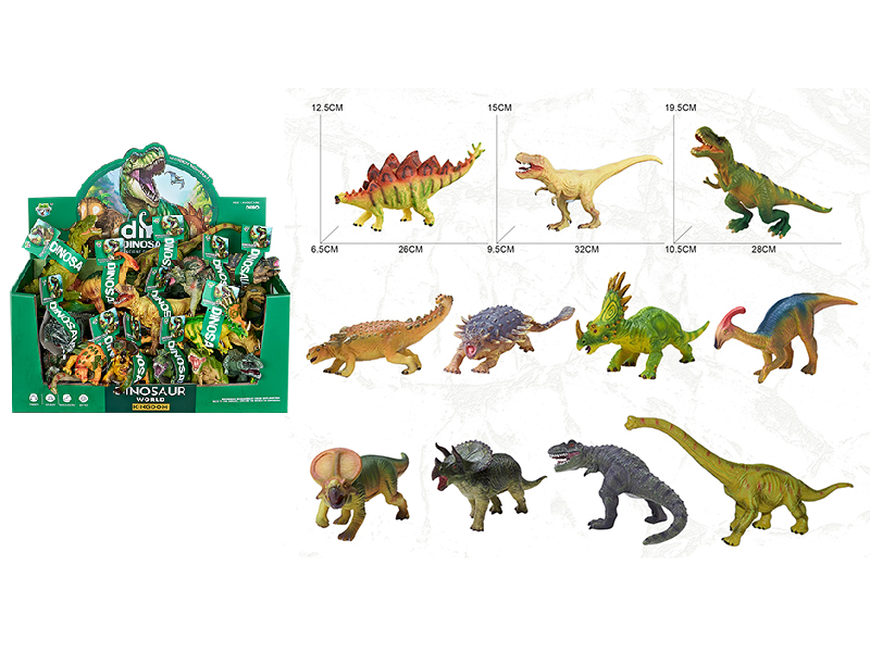 Vinyl Dinosaur Model 24pcs