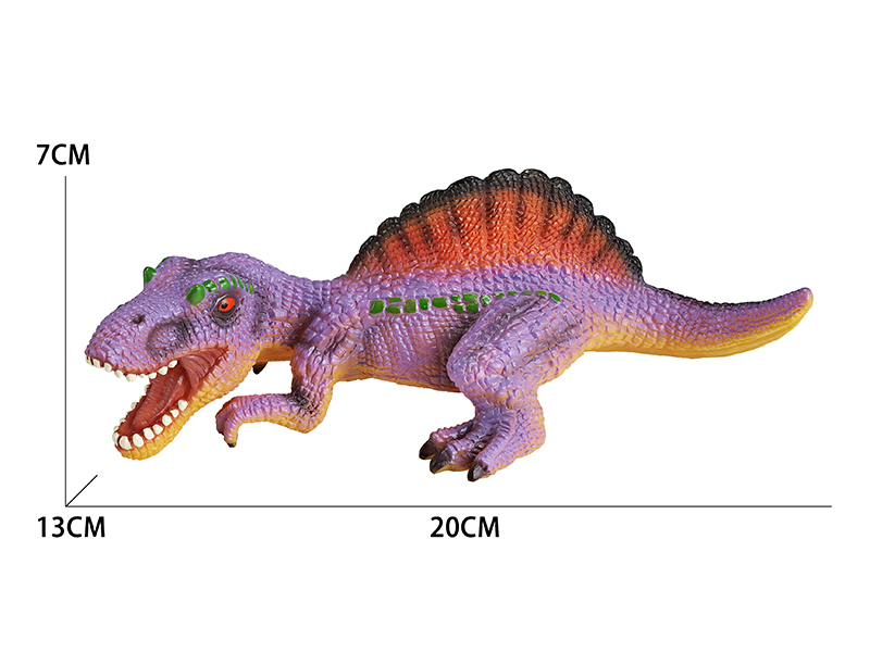 Vinyl Cartoon Dinosaur Model With BB Whistle And IC - Spinosaurus