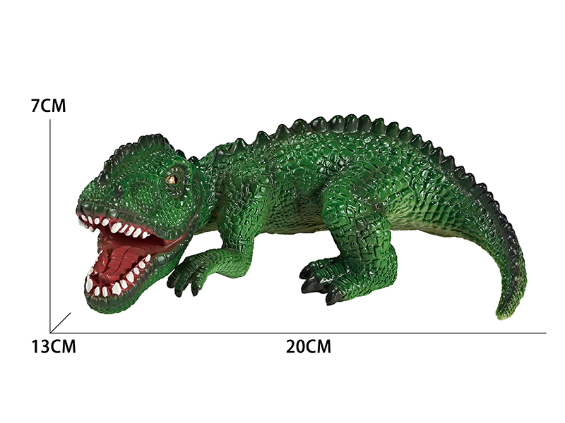 Vinyl Cartoon Dinosaur Model With BB Whistle And IC - Giganotosaurus
