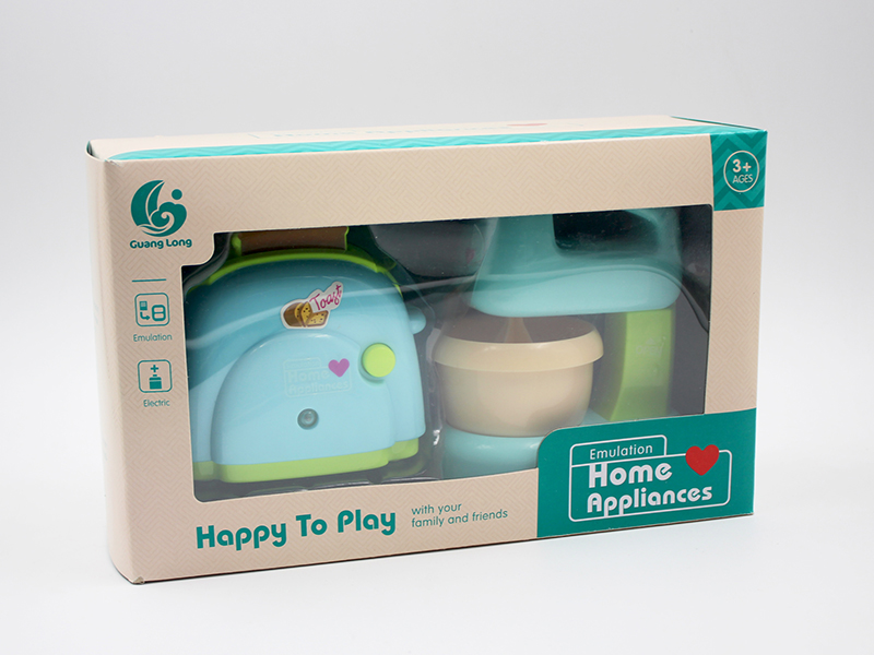 Bread Maker + Kitchen Blender Small Household Appliance Toy