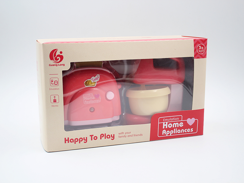 Bread Maker + Kitchen Blender Small Household Appliance Toy