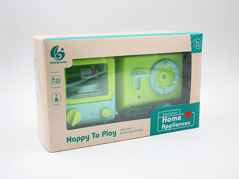 Gas Stove + Electric Oven Small Household Appliance Toy