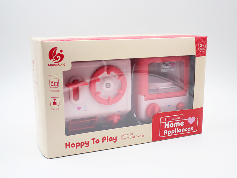 Gas Stove + Electric Oven Small Household Appliance Toy