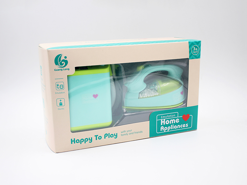 Washing Machine + Iron Small Household Appliance Toy