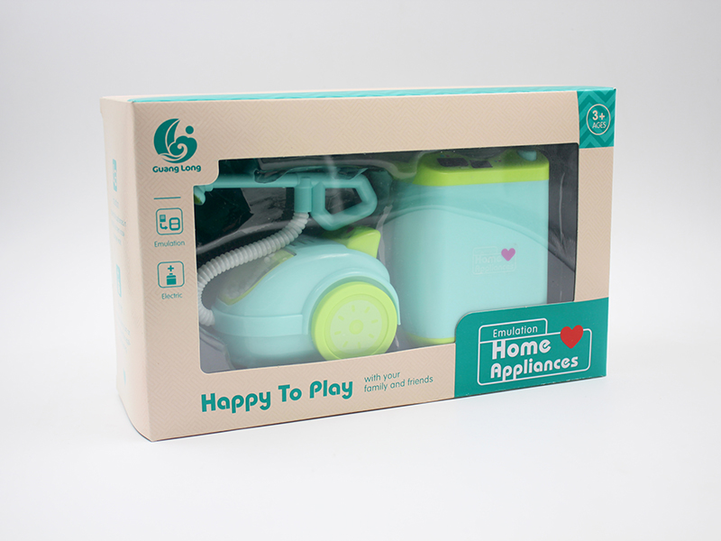 Vacuum Cleaner + Washing Machine Small Household Appliance Toy