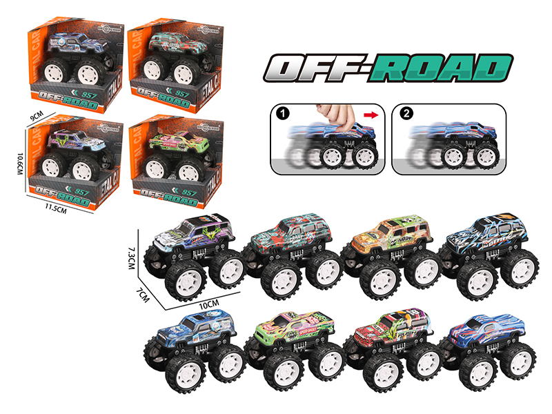 Friction Off-Road Alloy Car