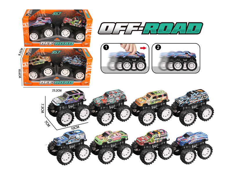 Friction Off-Road Alloy Car