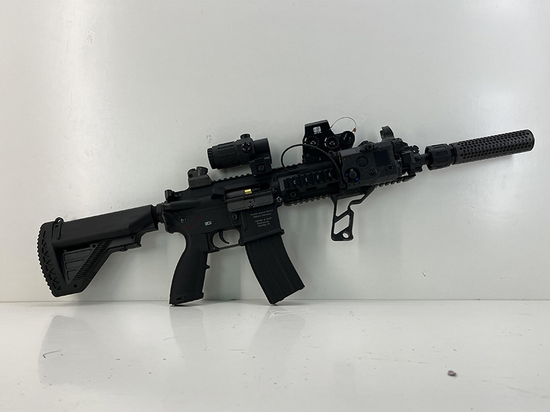 Half Alloy M416 Water Bullet Gun