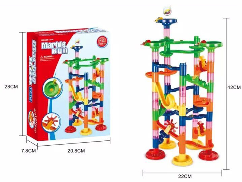 Marble Run Building Blocks(74PCS)