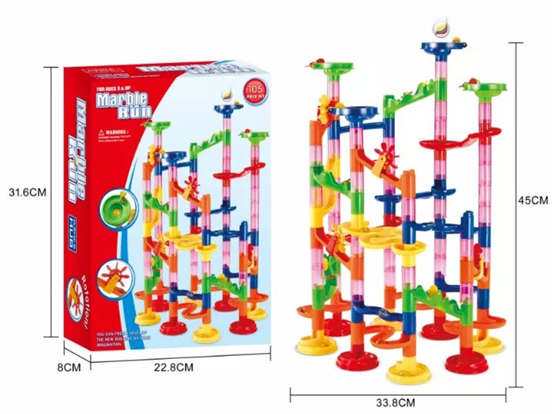 Marble Run Building Blocks(105PCS)