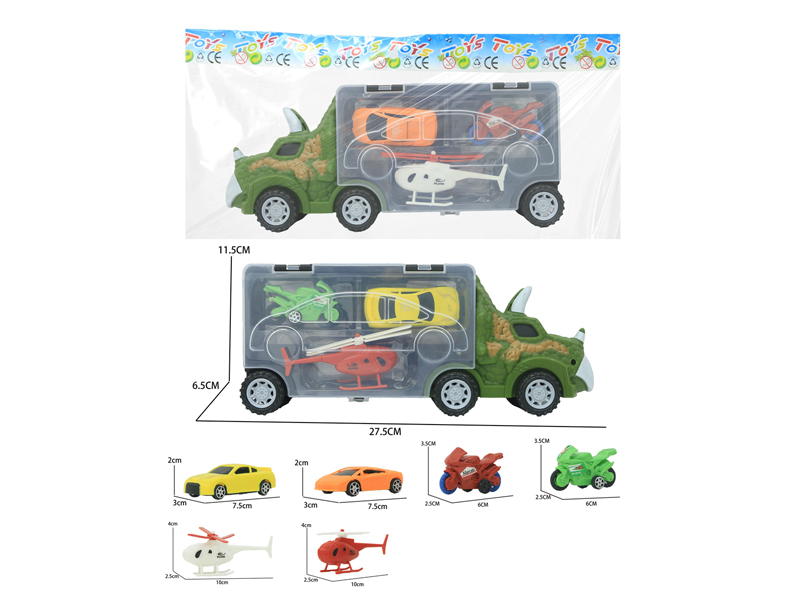 Slide Dinosaur Storage Cart