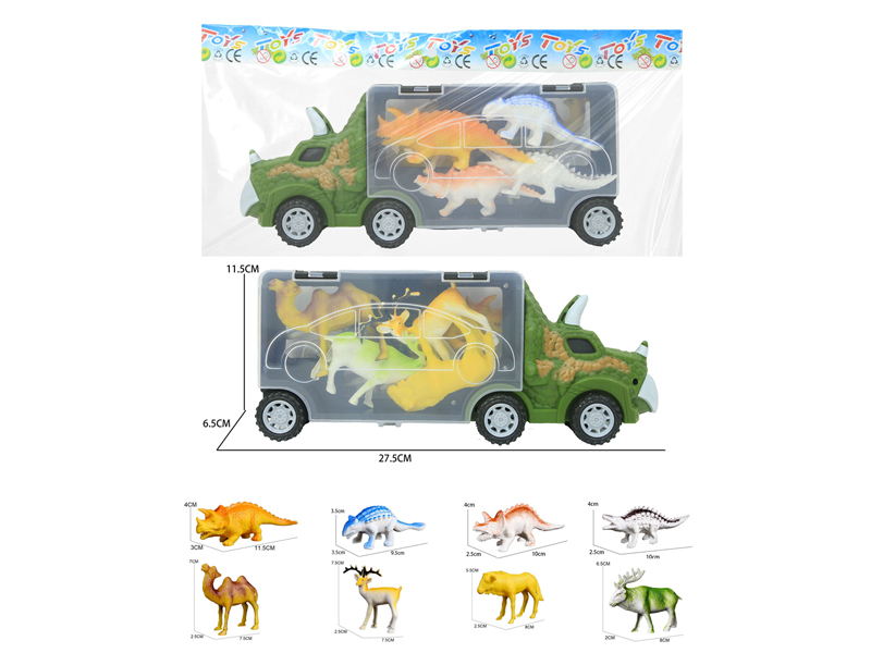 Slide Dinosaur Storage Cart