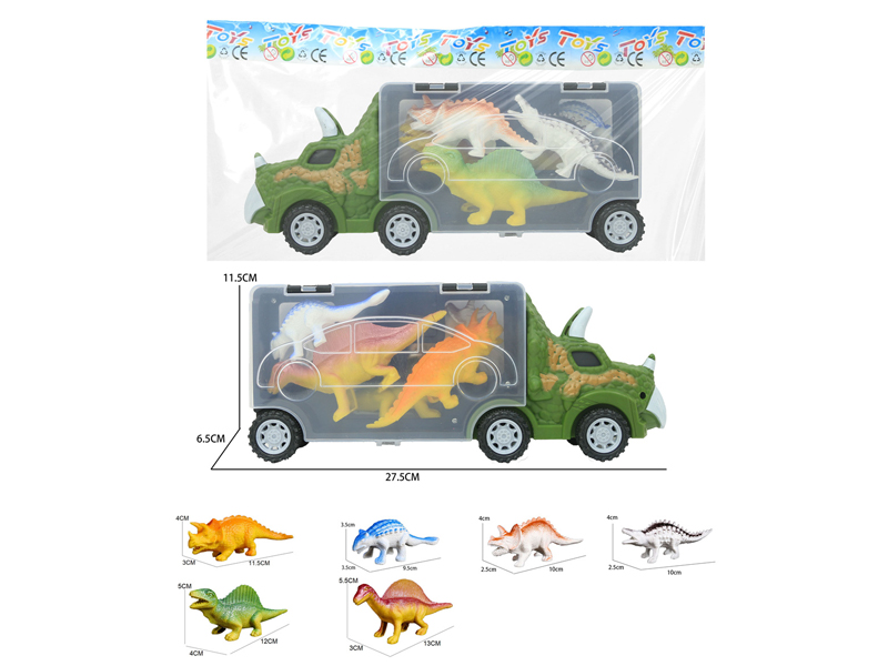 Slide Dinosaur Storage Cart