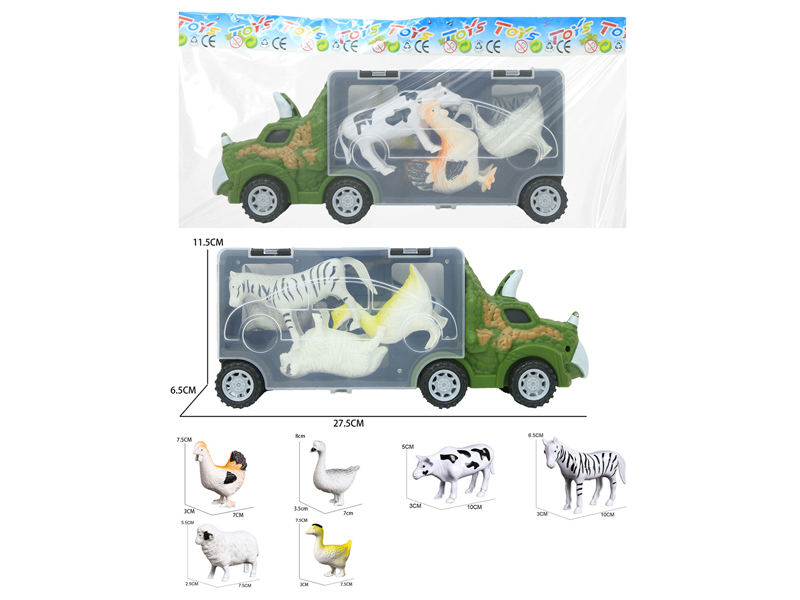 Slide Dinosaur Storage Cart