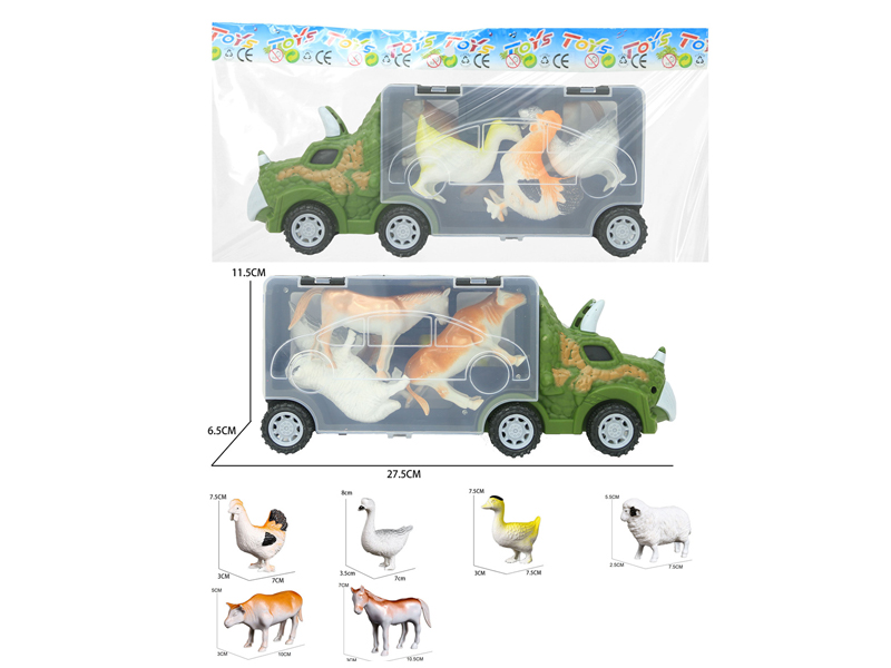 Slide Dinosaur Storage Cart