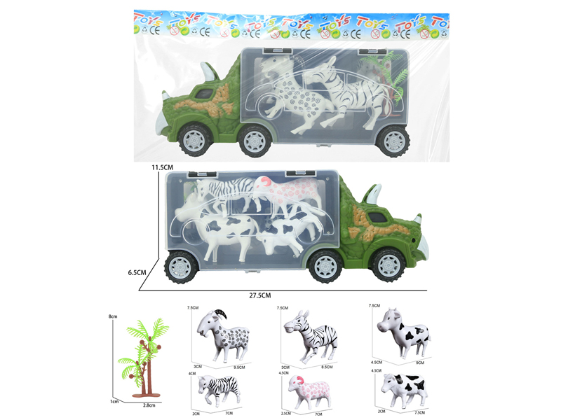 Slide Dinosaur Storage Cart