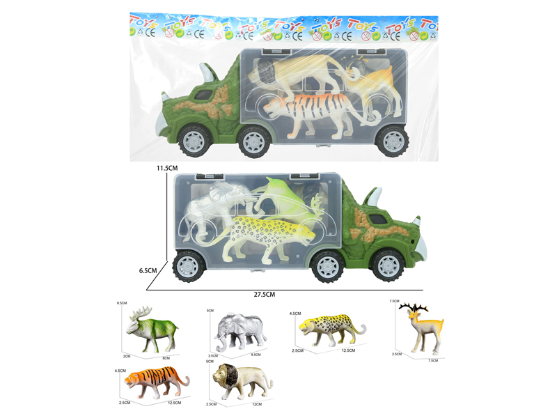 Slide Dinosaur Storage Cart
