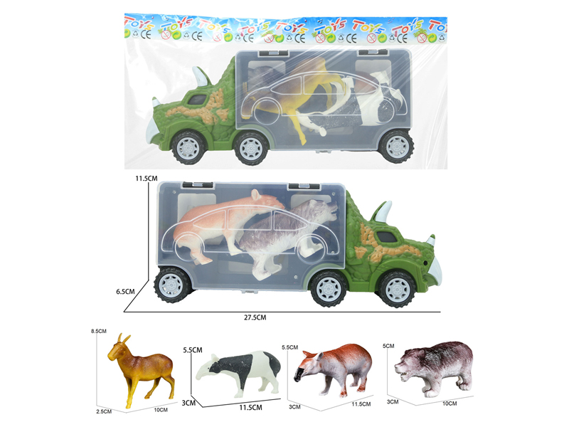 Slide Dinosaur Storage Cart