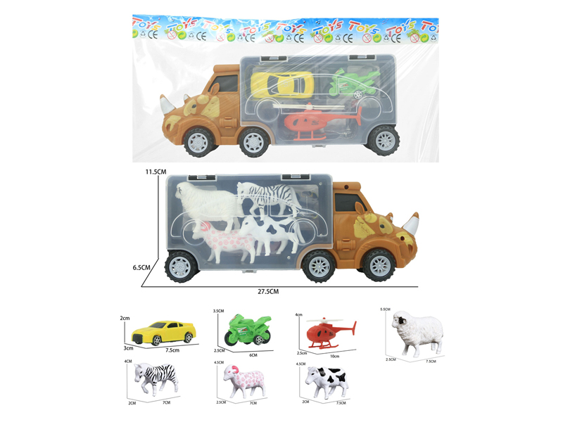 Slide Dinosaur Storage Cart