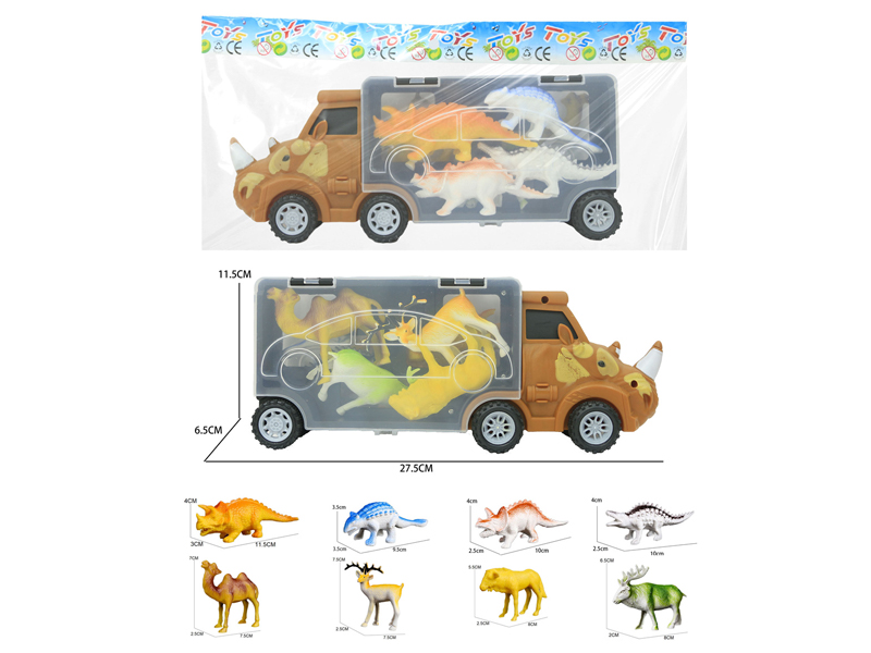 Slide Dinosaur Storage Cart