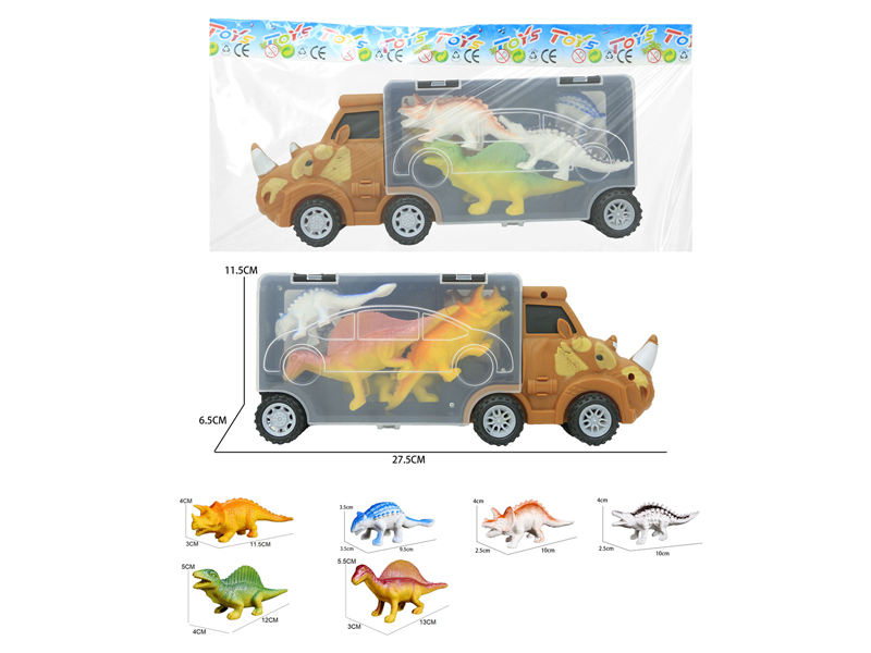 Slide Dinosaur Storage Cart