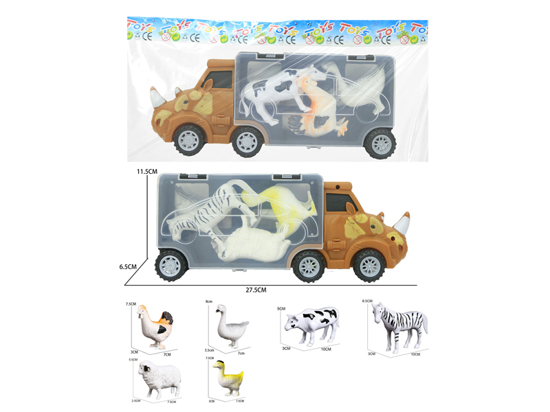 Slide Dinosaur Storage Cart