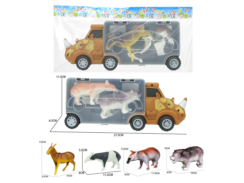 Slide Dinosaur Storage Cart