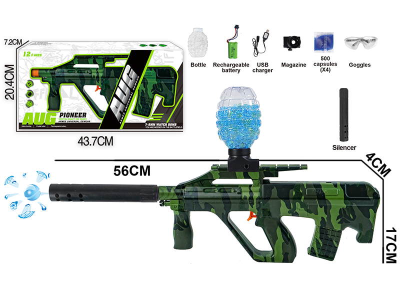 Electric Continuous Shot Water Bullet Gun