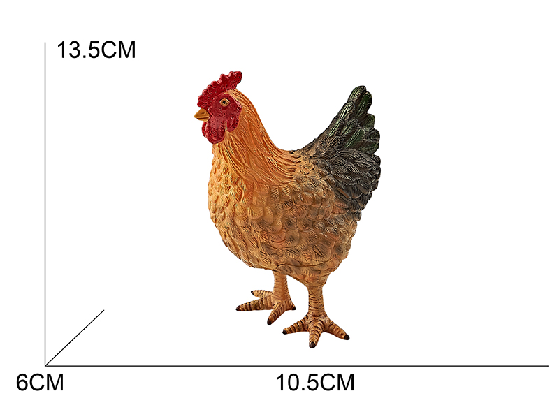 Vinyl Farm Animal Model - Chicken