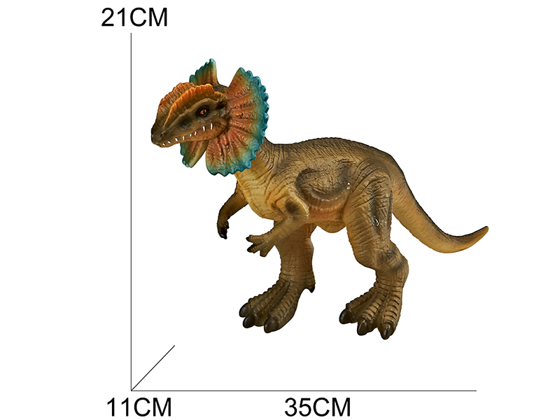 Vinyl Dinosaur Model - Dilophosaurus(With IC)