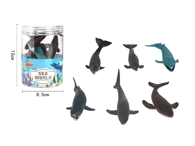 PVC Solid Simulated Sea Animal Model