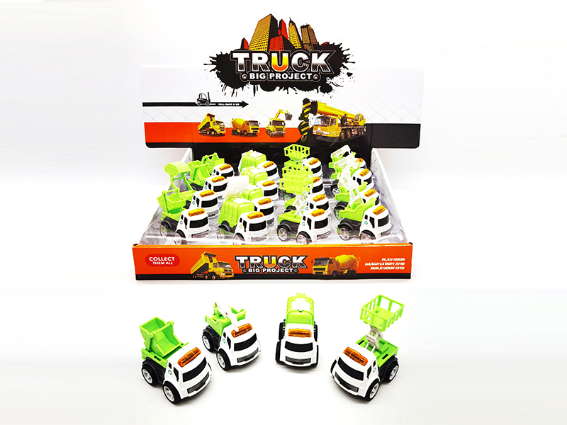 16PCS Friction Alloy Sanitation Truck