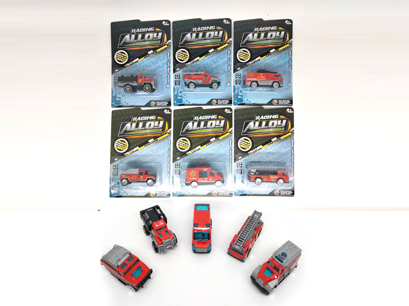 Slide Alloy Fire Engine