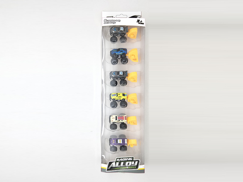 6PCS Slide Alloy Catapult Vehicle