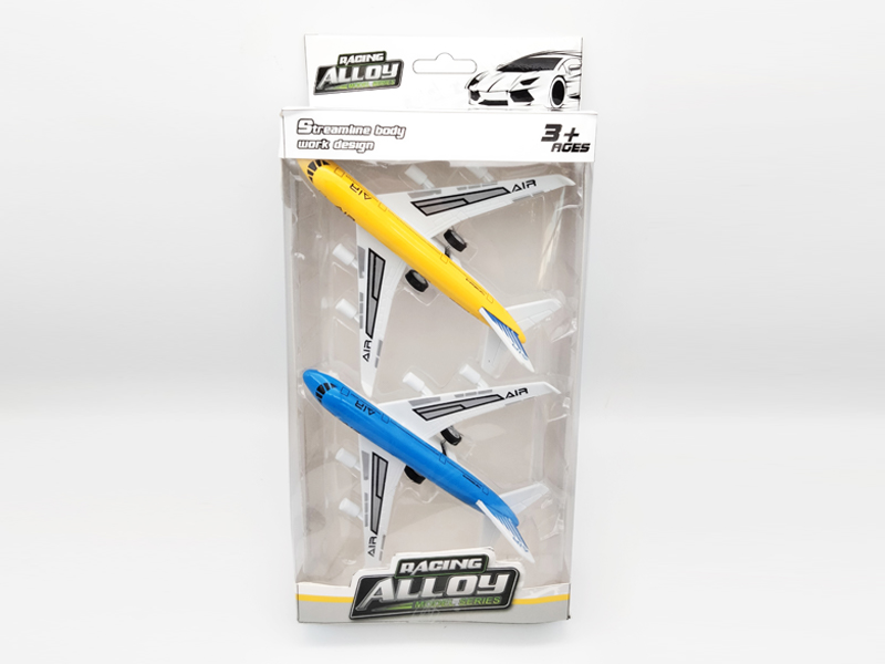 Pull Back Alloy Aircraft