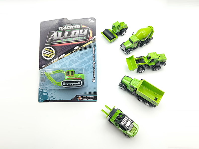 Slide Alloy Engineering Vehicle Set
