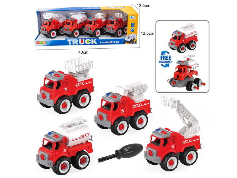 DIY Assembly Fire Engine (Manual)