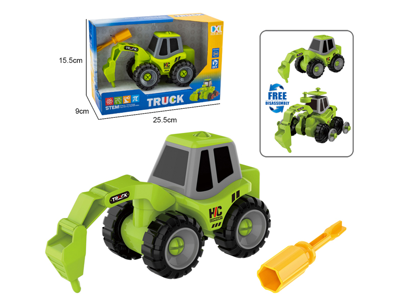 DIY Drilling Rig Construction Vehicle