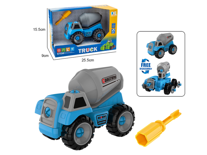 DIY Mixing Engineering Vehicle