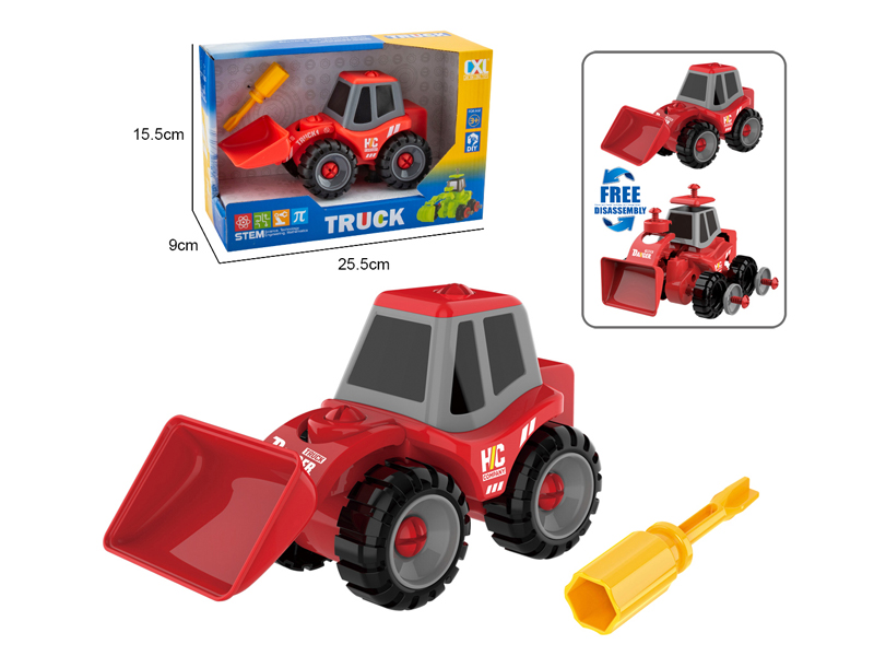 DIY Bulldozer Engineering Vehicle