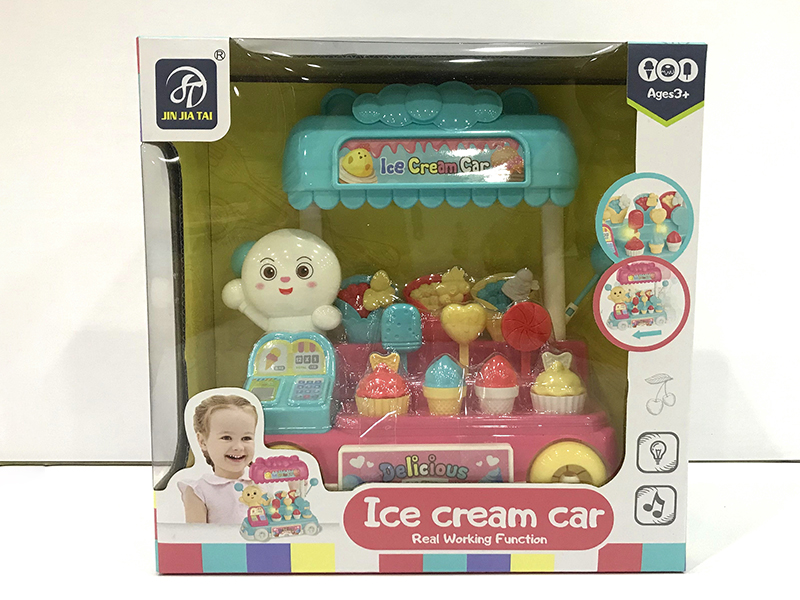 Cartoon Ice Cream Car