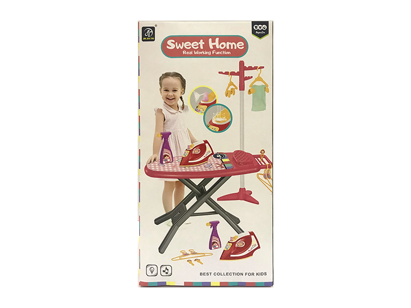 Iron + Ironing Board Set